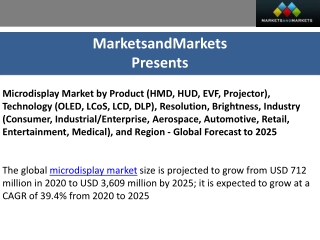 APAC held the largest market for the microdisplay market