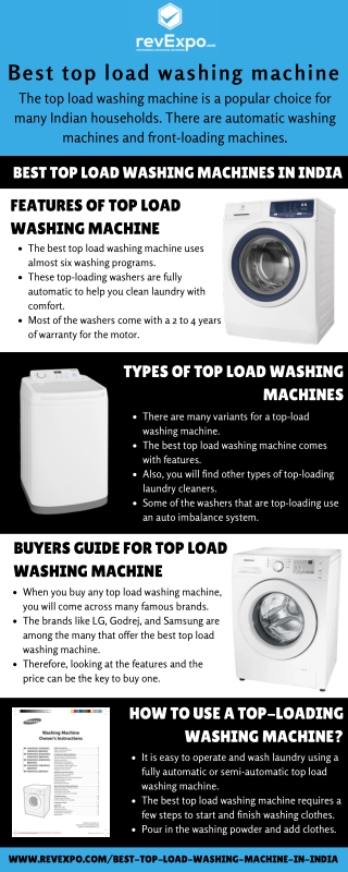 Best Top Load Washing Machine in India