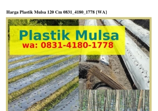 Harga Plastik Mulsa 120 Cm Ö831-Կ18Ö-1ᜪᜪ8{WA}