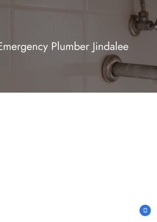 Emergency Plumber Jindalee