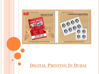 How To Use Digital Printing In Dubai Services To Grow Your Business