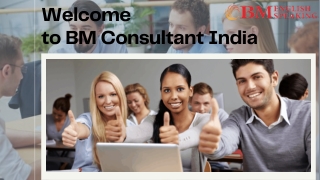 English Spoken Classes  | BM Consultant India | Enhance your skills