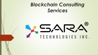 Blockchain Consulting Services