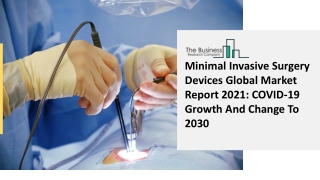 Minimal Invasive Surgery Devices Market Report: Global Opportunity Analysis