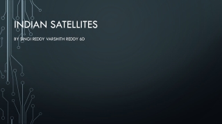 Satellites of India E - Book version