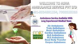 Book Train Ambulance Service with Experienced Medical Team Responsibility |ASHA