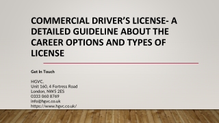 Commercial Driver’s License- a Detailed Guideline about License Types
