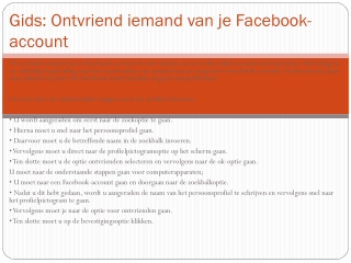 Facebook helpdesk voordelen van online serviceprovider