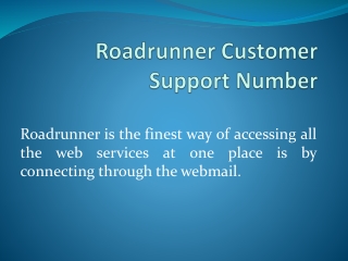 Roadrunner Toll Free Number 1-833-836-0944 | Technical Support