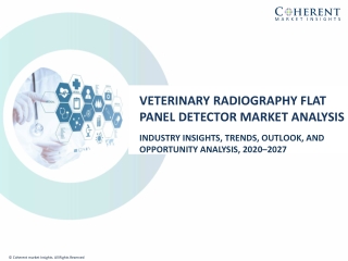 Veterinary Radiography Flat Panel Detector Market Opportunity Analysis-2027