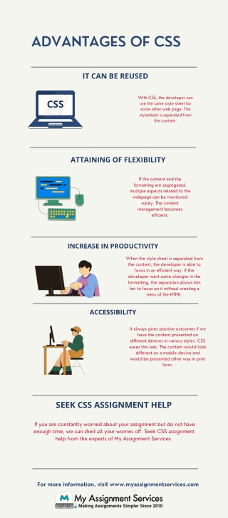 Advantages of CSS