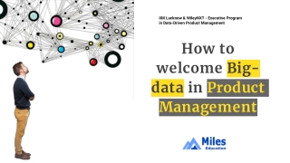 How to welcome Big-data in product management