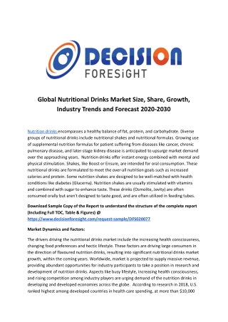 Global Nutritional Drinks Market.docx