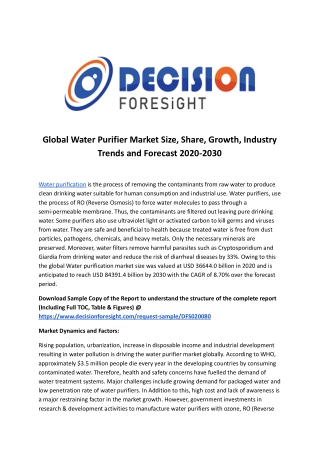 Global Water Purifier Market.docx
