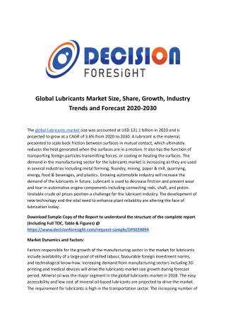 Global Lubricants Market.docx