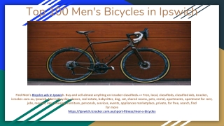 Top 100 Men's Bicycles in Ipswich