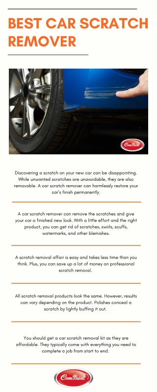 Best Car Scratch Remover