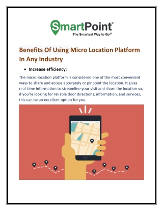 Know About Micro Location Platform In USA | Smart Point