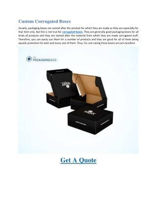 Custom Corrugated Boxes-Custom Rigid Boxes