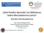 Qu Pueden Aprender Las Bibliotecas Sobre Mercadotecnia Latina