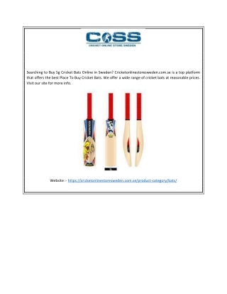 Buy Sg Cricket Bats Online Sweden | Cricketonlinestoresweden.com.se