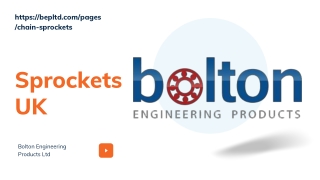 Sprockets UK - Bolton Engineering Products Ltd