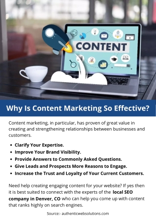 Why Is Content Marketing So Effective?
