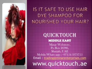 Is It Safe To Use Hair Dye Shampoo For Nourished Your Hair?