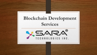Blockchain Development Services