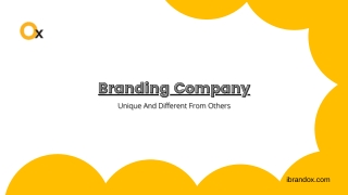Make Your Brand Unique With Branding Company in Delhi