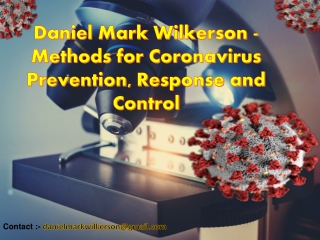 Information about COVID-19 | Daniel Mark Wilkerson