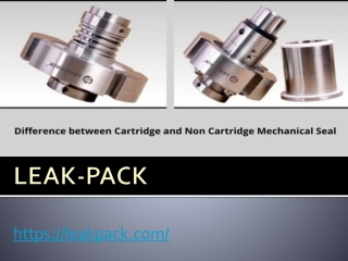 THE DIFFERENCE BETWEEN CARTRIDGE AND NON CARTRIDGE MECHANICAL SEAL