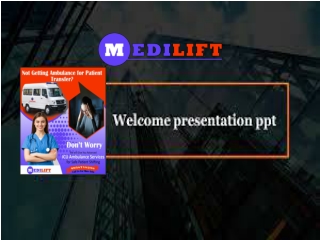 Best Ambulance Service in Jamshdpur by Medilift