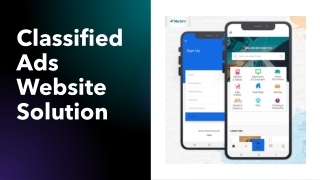 Classified Ads Website Solution
