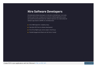 Hire Software Developers - Flexible Engagements (fixed cost, full time or hourly