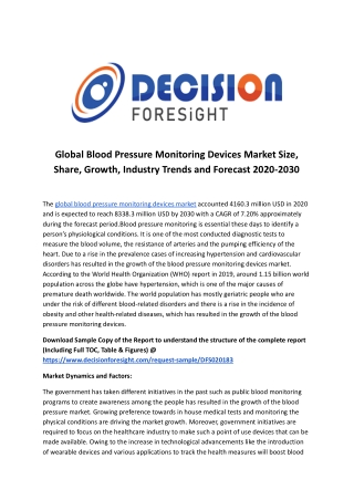 Global Blood Pressure Monitoring Devices Market.docx