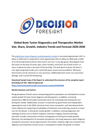 Global Brain Tumor Diagnostics and Therapeutics Market.docx