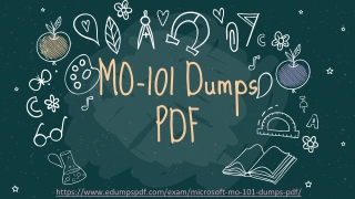 Obtain Massive MO101 Dumps Pdf With 100% Valid Exam Questions - Most Amazing MO-101 Study Material