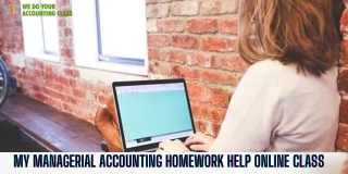 Managerial Accounting Home Work Class online