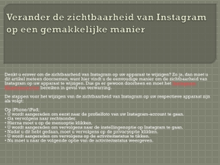 Instagram telefoonnummer Instant hulp provider