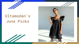 Ultamodan's June Picks