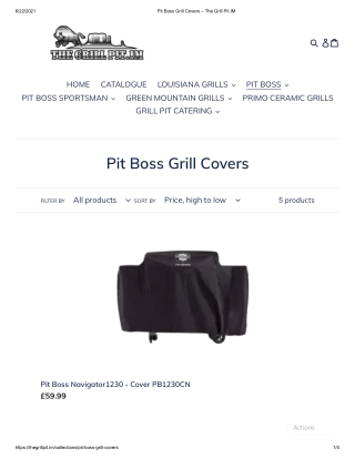Pit Boss Grill Covers