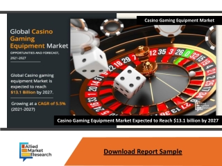 Casino Gaming Equipment Market