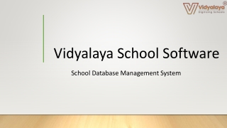 School Database Management System