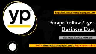 Scrape YellowPages Business Data