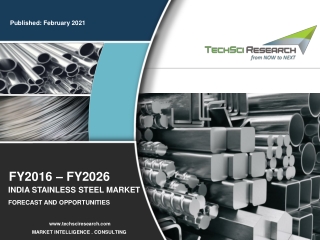 India Stainless Steel Market, Forecast and Opportunities_FY2016-2026