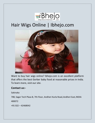 Hair Wigs Online | Ibhejo.com