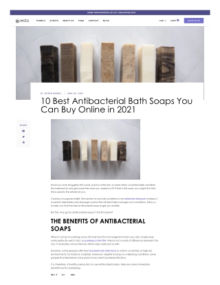 10 Best Antibacterial Bath Soaps You Can Buy Online in 2021