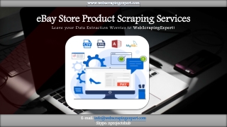 eBay Store Product Scraping Services