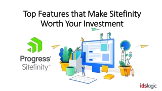 Top Features that Make Sitefinity Easy to Use